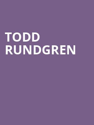 Todd Rundgren, Rialto Theater, Tucson