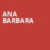 Ana Barbara, Linda Ronstadt Music Hall, Tucson