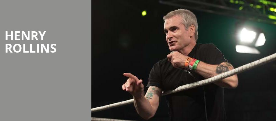 Henry Rollins, Rialto Theater, Tucson