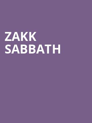 Zakk Sabbath, Encore, Tucson