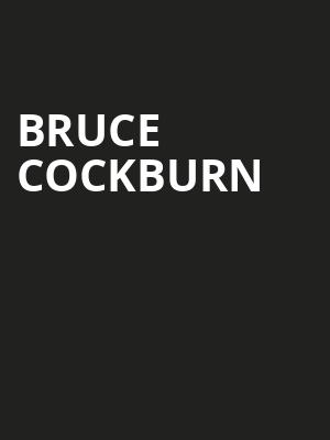Bruce Cockburn Poster