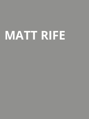 Matt Rife, Linda Ronstadt Music Hall, Tucson