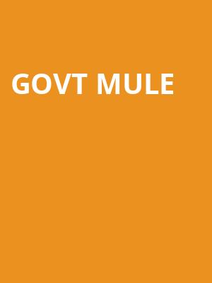 Govt Mule, Fox Theater, Tucson