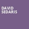 David Sedaris, Centennial Hall, Tucson