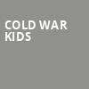 Cold War Kids, Rialto Theater, Tucson